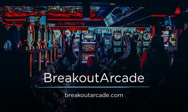 BreakoutArcade.com - Creative brandable domain for sale