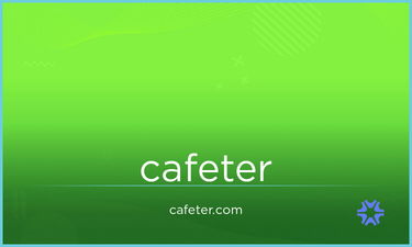 Cafeter.com - Creative brandable domain for sale