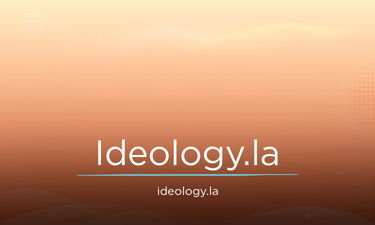 Ideology.la - Creative brandable domain for sale