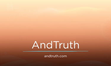 AndTruth.com - Creative brandable domain for sale