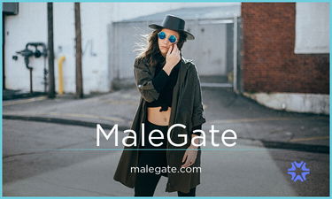 MaleGate.com - Creative brandable domain for sale