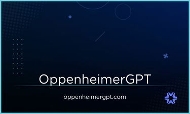 OppenheimerGPT.com - Creative brandable domain for sale