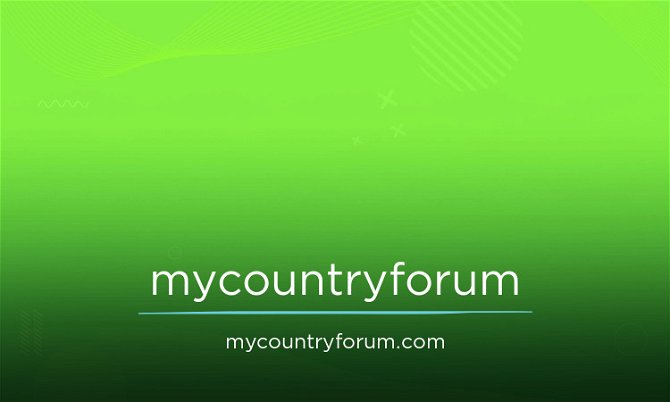 mycountryforum.com