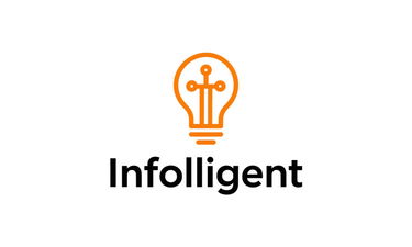 Infolligent.com - Creative brandable domain for sale
