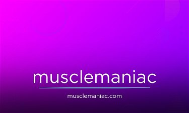 MuscleManiac.com - Creative brandable domain for sale