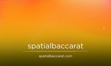SpatialBaccarat.com - Creative brandable domain for sale