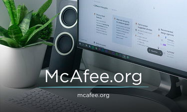 McAfee.org - Creative brandable domain for sale