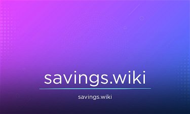 savings.wiki