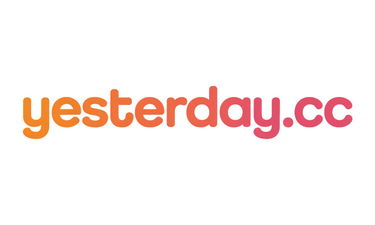 Yesterday.cc - Creative brandable domain for sale