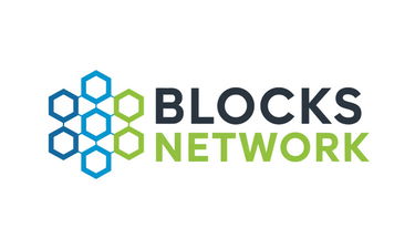 BlocksNetwork.com - Creative brandable domain for sale