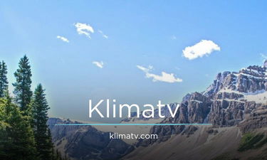 Klimatv.com - Creative brandable domain for sale