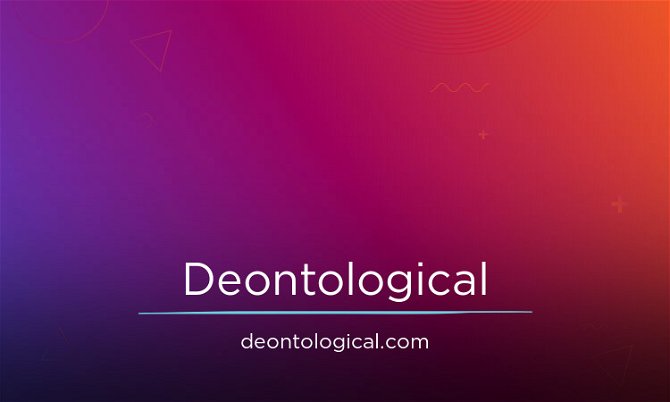 Deontological.com