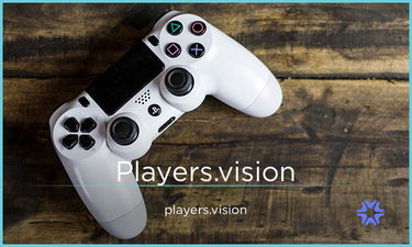 Players.vision - Creative brandable domain for sale