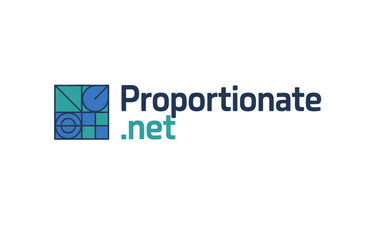 Proportionate.net - Creative brandable domain for sale