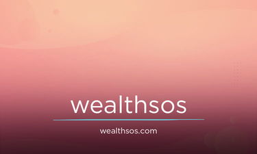 WealthSOS.com - Creative brandable domain for sale