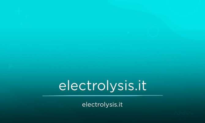 Electrolysis.it