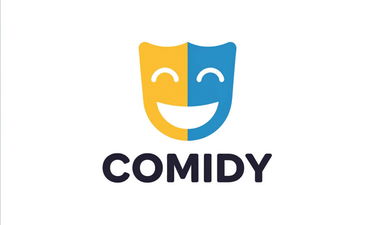 Comidy.com - Creative brandable domain for sale