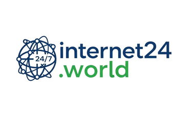 Internet24.world - Creative brandable domain for sale
