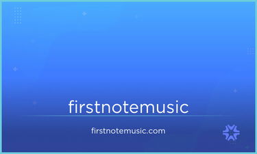 FirstNoteMusic.com - Creative brandable domain for sale