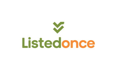 ListedOnce.com - Creative brandable domain for sale