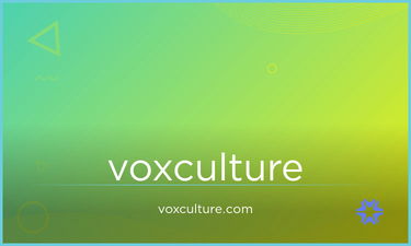 VoxCulture.com - Creative brandable domain for sale