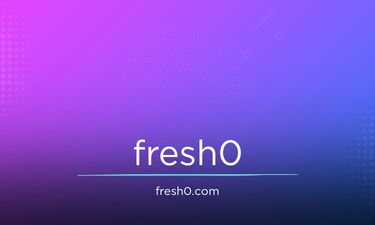 Fresh0.com - Creative brandable domain for sale