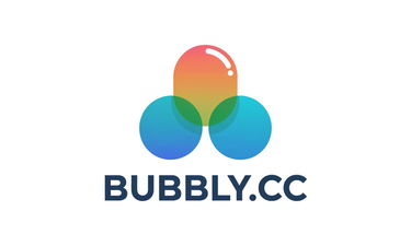 Bubbly.cc - Creative brandable domain for sale