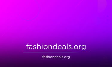 FashionDeals.Org - Creative brandable domain for sale