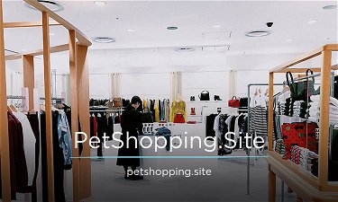 PetShopping.Site - Creative brandable domain for sale