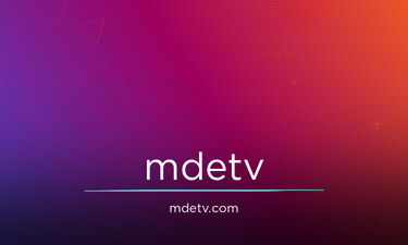 MDETV.com - Creative brandable domain for sale
