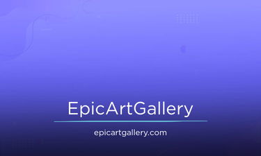 EpicArtGallery.com - Creative brandable domain for sale