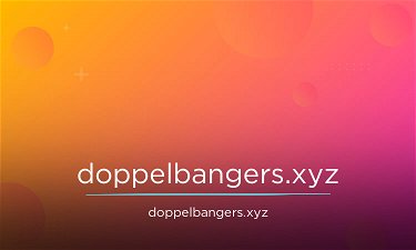 DoppelBangers.xyz - Creative brandable domain for sale