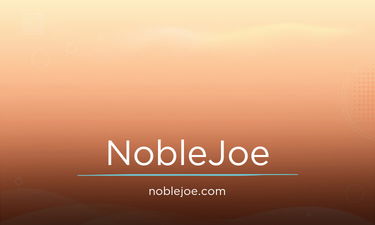 NobleJoe.com - Creative brandable domain for sale