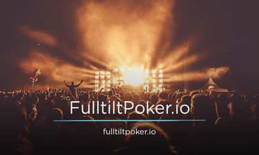 FulltiltPoker.io - Creative brandable domain for sale