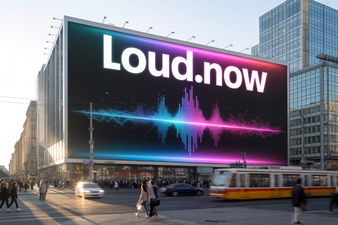 Loud.now - Creative brandable domain for sale