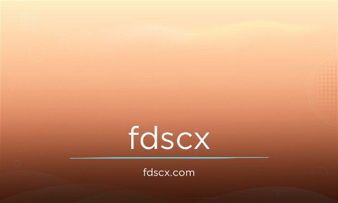 FDSCX.com