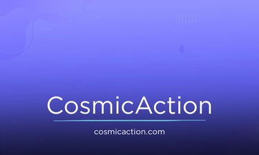 CosmicAction.com - Creative brandable domain for sale