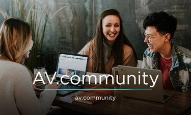 AV.COMMUNITY - Creative brandable domain for sale