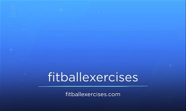 FitBallExercises.com - Creative brandable domain for sale