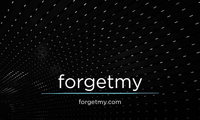 ForgetMy.com