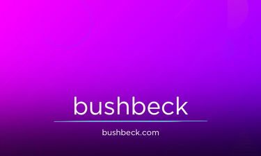BushBeck.com - Creative brandable domain for sale