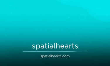 SpatialHearts.com - Creative brandable domain for sale
