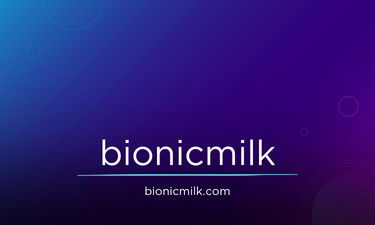 BionicMilk.com - Creative brandable domain for sale