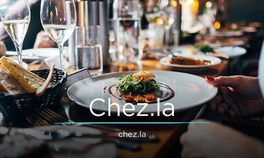 Chez.la - Creative brandable domain for sale