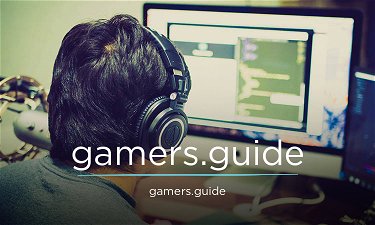 Gamers.guide - Creative brandable domain for sale