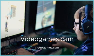 Videogames.Cam - Creative brandable domain for sale