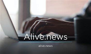 Alive.news - Creative brandable domain for sale