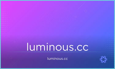 Luminous.cc - Creative brandable domain for sale