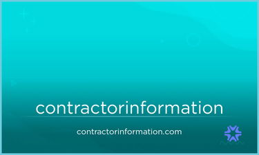 ContractorInformation.com - Creative brandable domain for sale