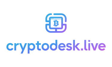 Cryptodesk.live - Creative brandable domain for sale